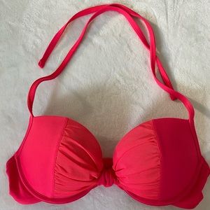 AERIE  PUSH UP UNDERWIRE PADDING BIKINI TOP   34D